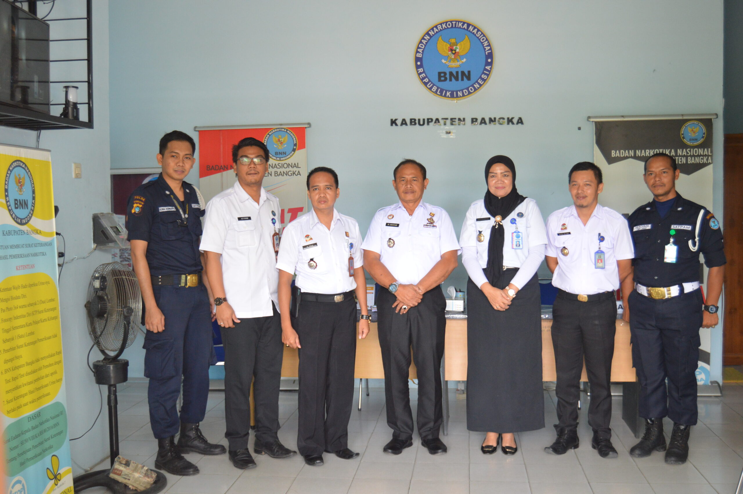 BAHAS PROGRAM KERJA SAMA, KA LAPAS SUNGAILIAT BERTANDANG KE BNN KABUPATEN BANGKA.