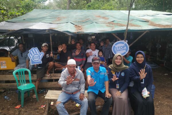 BERIKAN SOSIALIASI DI HARI LIBUR, BNN BANGKA TUAI APRESIASI